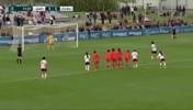中国U16女足丢球！童苏欣犯规送点！林祐未点射破门！