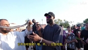 NBA球星布朗在摩洛哥街头让眼镜蛇缠住脖子？同行的法尔直接怂了